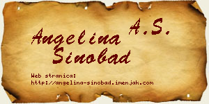 Angelina Sinobad vizit kartica